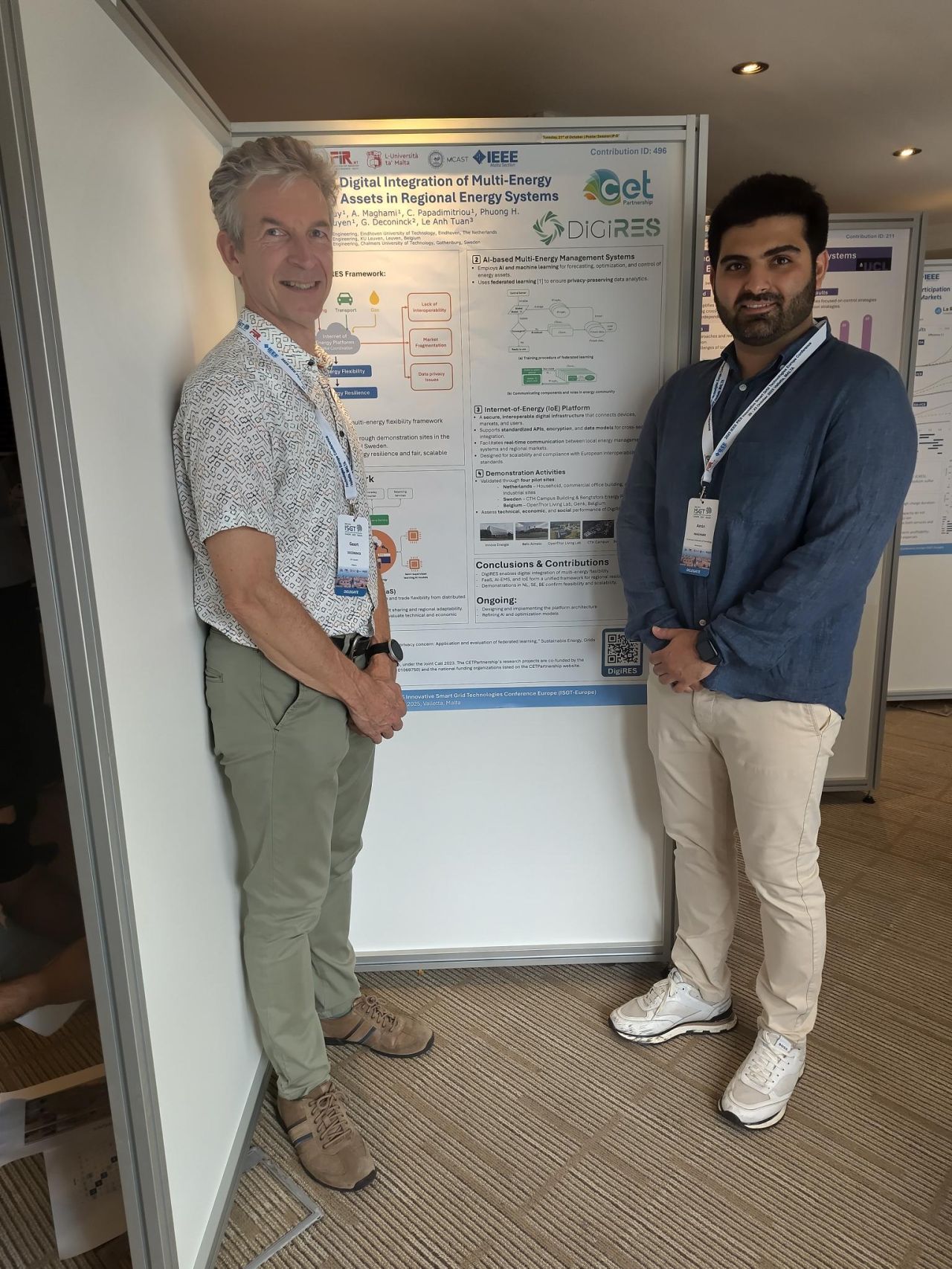 Photo at ISGT Europe 2025 in Malta